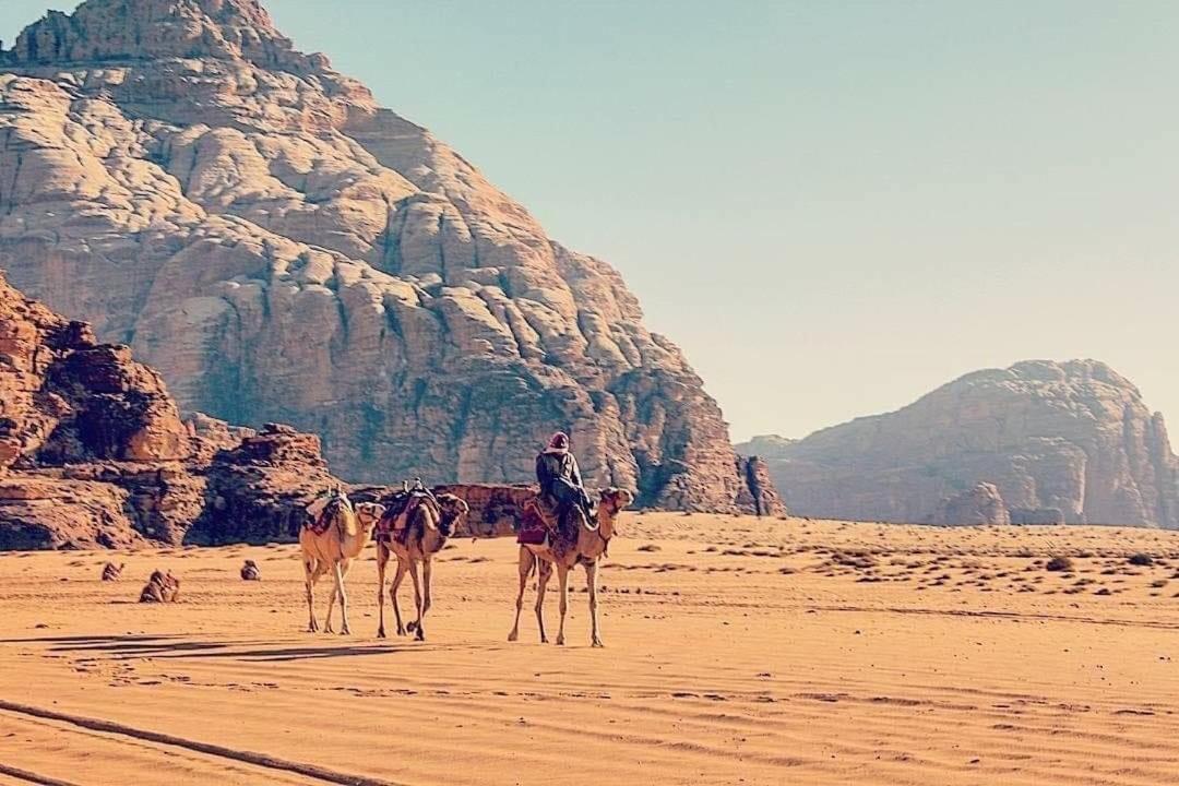 Salma Desert Camp Wadi Rum Bagian luar foto