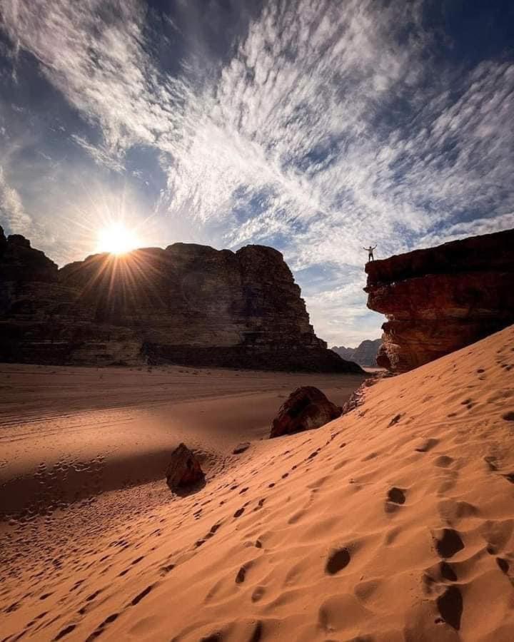 Salma Desert Camp Wadi Rum Bagian luar foto