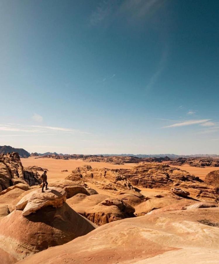 Salma Desert Camp Wadi Rum Bagian luar foto
