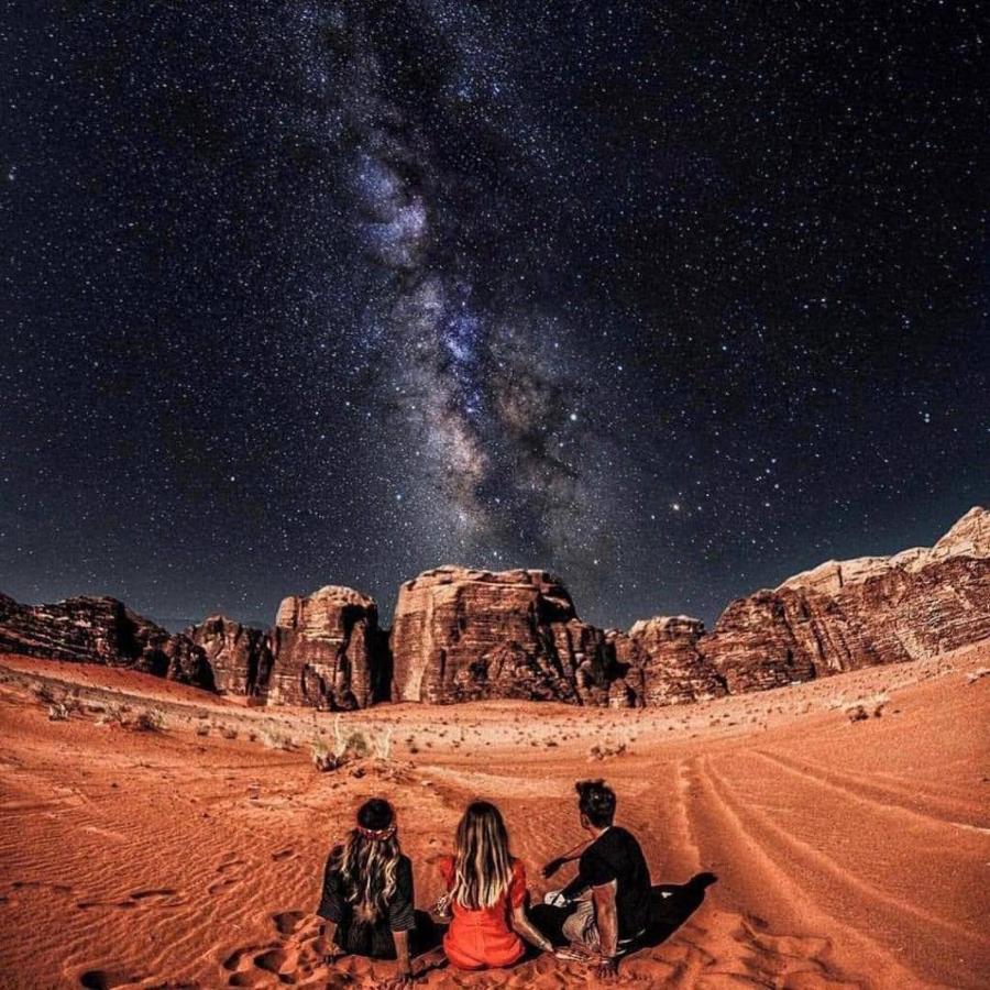 Salma Desert Camp Wadi Rum Bagian luar foto