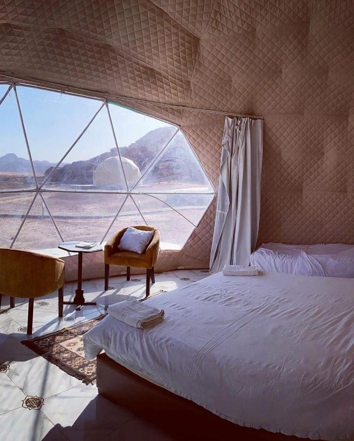 Salma Desert Camp Wadi Rum Bagian luar foto