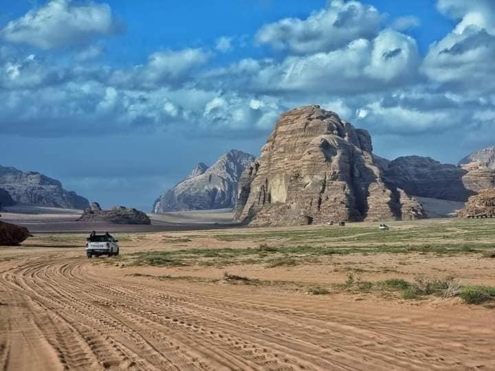 Salma Desert Camp Wadi Rum Bagian luar foto